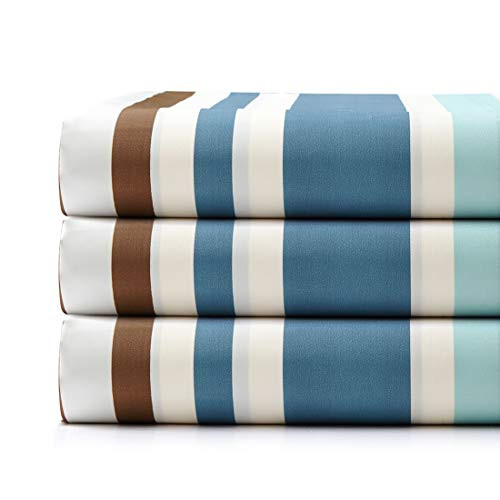 Homiest Farmhouse Shower Curtain Striped Fabric Shower Curtains for Bathroom with Hooks 72 x 72 Inch Homiest Farmhouse Shower Curtain Striped Fabric Shower Curtains for Bathroom with Hooks 72 x 72 Inch