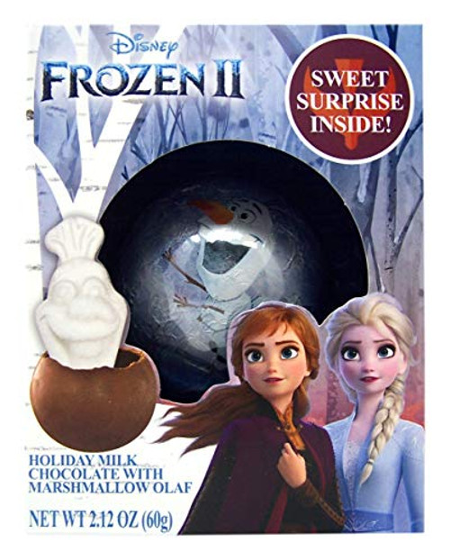 Disney Frozen Milk Chocolate Ball with Olaf Marshmallow Treat Easter Basket Candy Stuffer 212 Ounce Disney Frozen Milk Chocolate Ball with Olaf Marshmallow Treat Easter Basket Candy Stuffer 212 Ounce