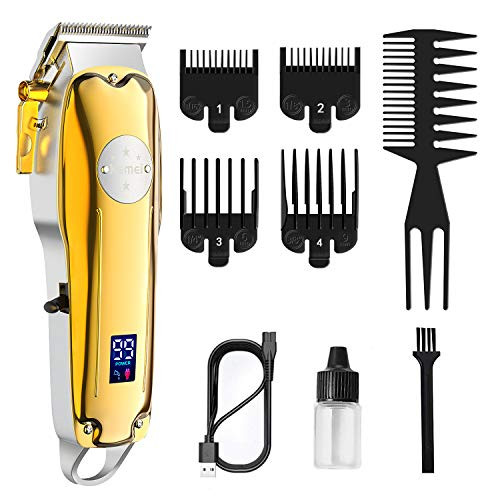 Hair Clippers for Men Cordless Professional Hair Trimmer Beard Trimmer Kit Hair Clipper Barber Haircut Grooming Kit Rechargeable LED Display Hair Clippers for Men Cordless Professional Hair Trimmer Beard Trimmer Kit Hair Clipper Barber Haircut Grooming Kit Rechargeable LED Display