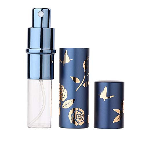 10ML Refillable Aluminum Perfume Spray Bottle Portable Spin Type Refillable Perfume Bottle Empty Pump Perfume Atomizer 01