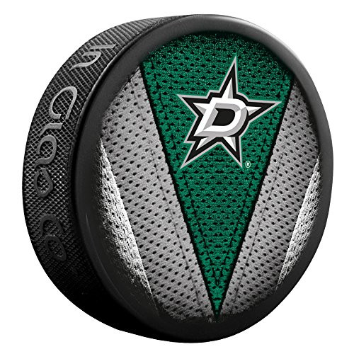 Inglasco NHL Dallas Stars Stitch Sk Souvenir Puck One Size Black