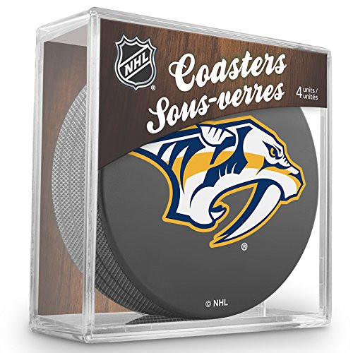 Inglasco NHL Nashville Predators Puck Coasters Pack