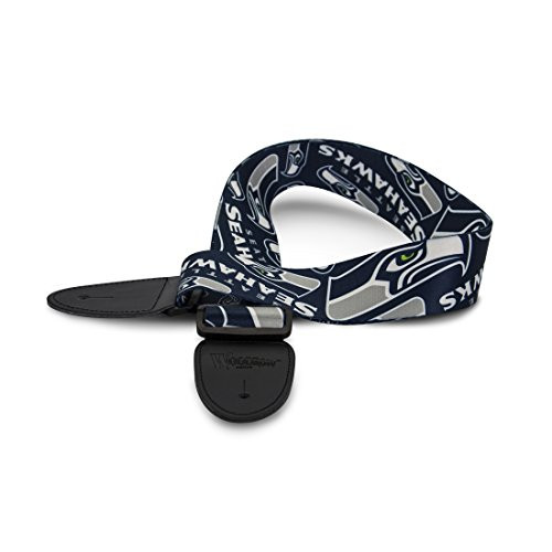 Woodrow Guitar by The Sports Vault NFL Seattle Seahawks Guitar Strap Woodrow Guitar by The Sports Vault NFL Seattle Seahawks Guitar Strap