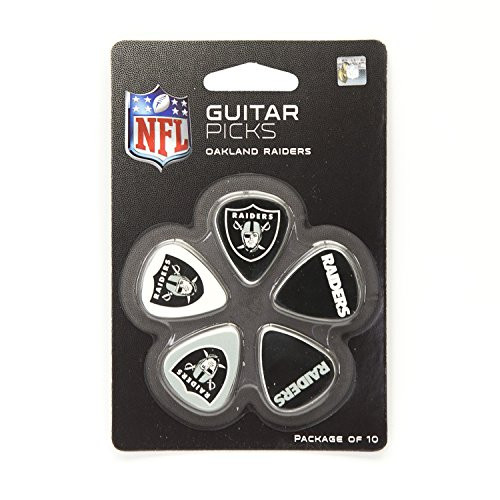 Woodrow Guitar by The Sports Vault NFL Oakland Raiders Guitar Picks 10 Pack Woodrow Guitar by The Sports Vault NFL Oakland Raiders Guitar Picks 10 Pack