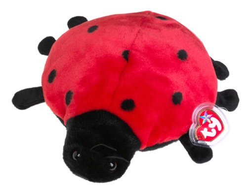 TY~LUCKY THE LADYBIRD RARE TY BUDDY 10 by TY~CLASSIC  BUDDY ANIMALS