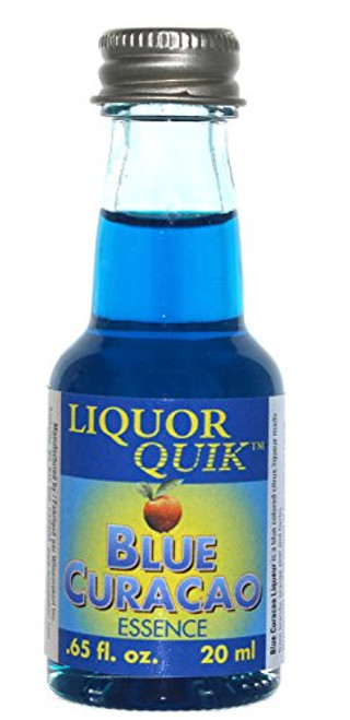 Liquor Quik Natural Liquor Essence 20 mL Blue Curacao Liquor Quik Natural Liquor Essence 20 mL Blue Curacao