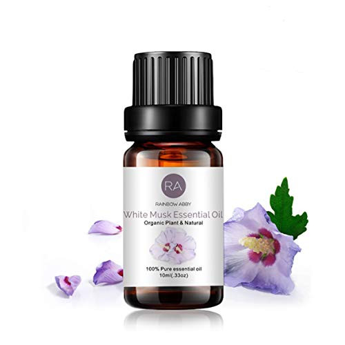 White Musk Essential Oil 100 Pure Therapeutic Grade Aromatherapy Oil for Diffuser Soaps Candles Massage Perfume  10ml033oz