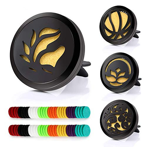 4PCS Car Diffuser Vent Clip 30mm Stainless Steel Car Aromatherapy Essential Oil Diffuser Locket Car Air Freshener Vent Clip with 64 Felt Pads 4Pack 4PCS Car Diffuser Vent Clip 30mm Stainless Steel Car Aromatherapy Essential Oil Diffuser Locket Car Air Freshener Vent Clip with 64 Felt Pads 4Pack