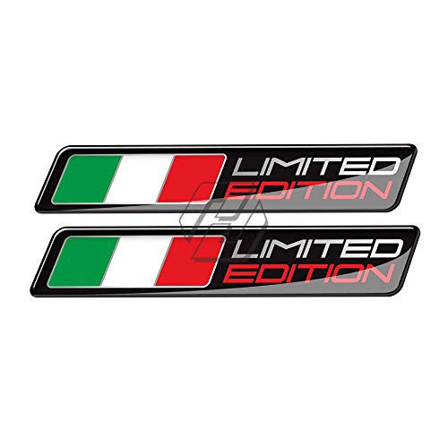 3D Motorcycle Decal Italy Flag Stickers Italia Limited Edition Sticker Case for PIAGGIO VESPA Aprilia Ducati