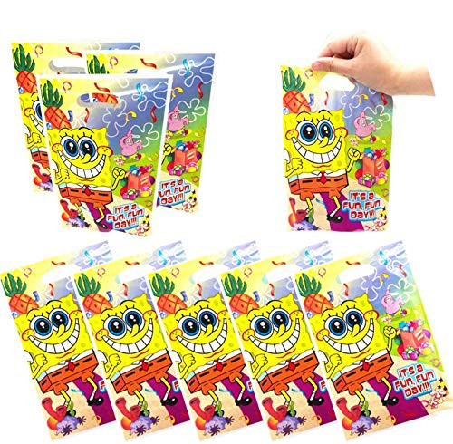 50 Packs Spongebob Party Gift Bags Spongebob Gift Bags Party Supplies for Kids Spongebob Themed Party Birthday Decoration Gift Bags Well for Girls or Boys 50 Packs Spongebob Party Gift Bags Spongebob Gift Bags Party Supplies for Kids Spongebob Themed Party Birthday Decoration Gift Bags Well for Girls or Boys