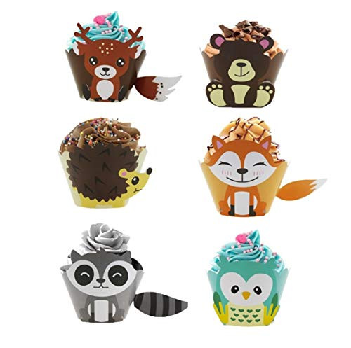 Lemon House Set of 12 Woodland Creatures Cupcake Wrappers Cupcake Topper Party Supplies Baby Shower Party Decorations Birthday Party Supplies Lemon House Set of 12 Woodland Creatures Cupcake Wrappers Cupcake Topper Party Supplies Baby Shower Party Decorations Birthday Party Supplies