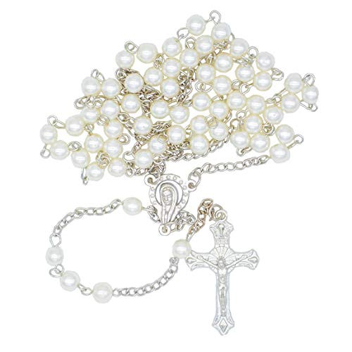 Our Father Rosary Beads Catholic Pearl Rosary NecklaceRosary NecklaceRosary Catholic Rosaries Catholic Our Father Rosary Beads Catholic Pearl Rosary NecklaceRosary NecklaceRosary Catholic Rosaries Catholic