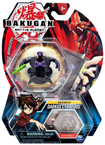 Bakugan Darkus Cyndeous 2inch Tall Collectible Transforming Creature for Ages 6 and Up