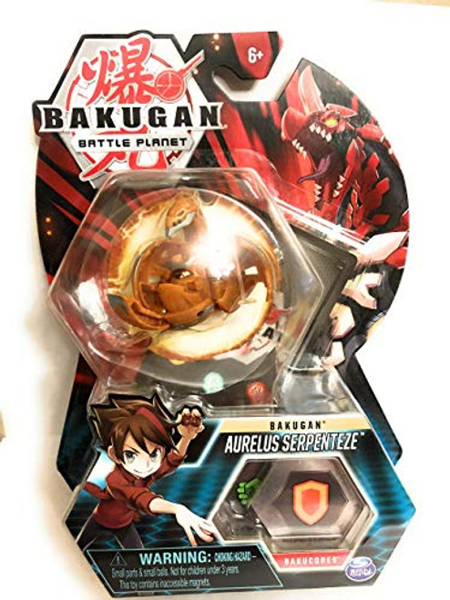 Bakugan Aurelus Serpenteze 2 Tall Collectible Transforming Creature for Ages 6  Up
