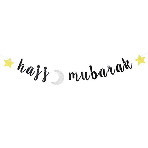 Glitter Hajj Mubarak Banner Eid Festival Muslim Islam Party Decoration Supplies 2020 Hajj Mubarak Umrah Mubarak Islamic Party Sign Glitter Hajj Mubarak Banner Eid Festival Muslim Islam Party Decoration Supplies 2020 Hajj Mubarak Umrah Mubarak Islamic Party Sign