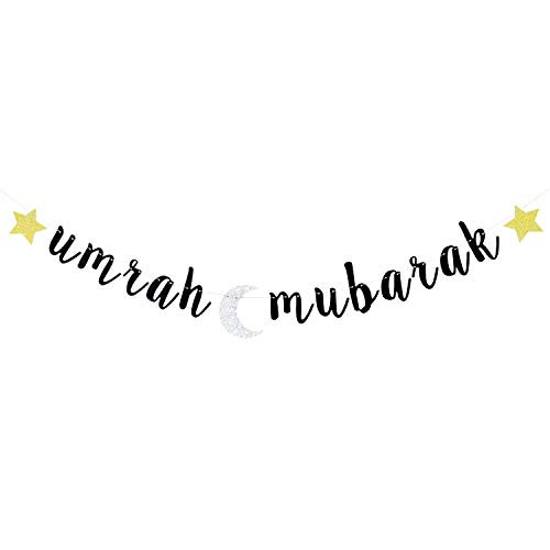 Glitter Umrah Mubarak Banner Eid Festival Muslim Islam Party Decoration Supplies 2020 Hajj Mubarak Umrah Mubarak Islamic Party Sign Glitter Umrah Mubarak Banner Eid Festival Muslim Islam Party Decoration Supplies 2020 Hajj Mubarak Umrah Mubarak Islamic Party Sign