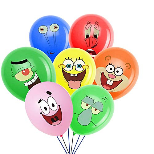 Spongebob Theme Party Supplies 35 Pcs Spongebob Balloons 12 Latex Balloons for Kids Birthday Party Favor Supplies Decorations Perfect for Your Themed Party Spongebob Theme Party Supplies 35 Pcs Spongebob Balloons 12 Latex Balloons for Kids Birthday Party Favor Supplies Decorations Perfect for Your Themed Party