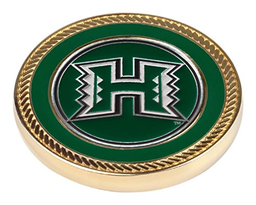 NCAA Hawaii Warriors - Challenge Coin/2 Ball Markers
