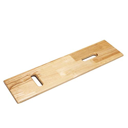 Wooden Transfer Board Patient Slide Assist Device Heavy Duty Slide Boards for Transfers of Seniors and Handicap 30 x 8 x 07