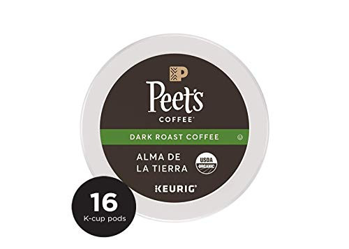 Peet's Coffee Alma De La Tierra Dark Roast Coffee K-Cup Coffee Pods (16 Count)