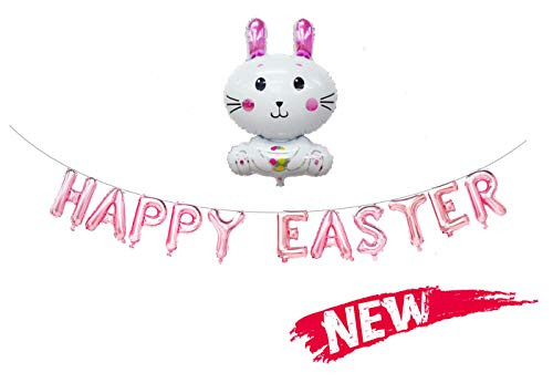 Happy Easter Balloons Happy Easter Banners Easter Balloon Decorations Easter Decorations Easter Party Decorations