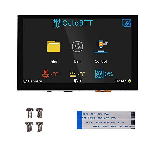NO BIGTREETECH PITFT50 V10 5 Inch Touch Screen TFT LCD Display DSI 800x480for Raspberry Pi 4 3 2 Model B RPi 1 B B A A 5 Touch Screen