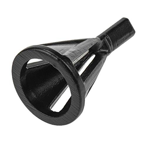 Bitray Deburring External Chamfer Tool Triangle Shank Burr Remove Burr Tools for Drill Repairing Damaged Bolts Metal External Chamfer Deburring Tool Black