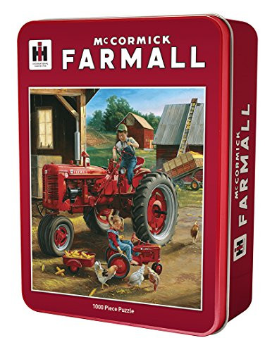 MasterPieces Farmall Farmall Friends 1000 Piece Tin Box Jigsaw Puzzle by Charles Freitag