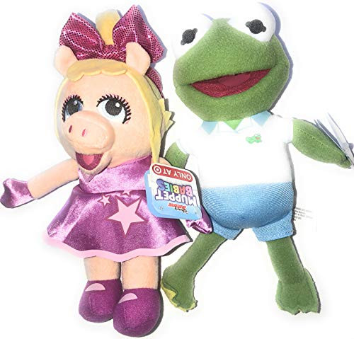 Disney Junior Exclusive Muppets Babies 7 Bean Plush Miss Piggy and Kermit Disney Junior Exclusive Muppets Babies 7 Bean Plush Miss Piggy and Kermit