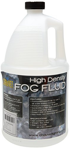 CHAUVET DJ HighDensity Fog Machine Fluid  One Gallon  Fog Machines Packaging May Vary