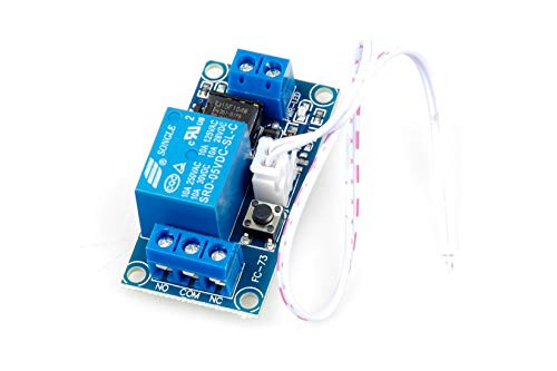 LIVISN DC 5V 1Channel SelfLatching Relay Module One Button Start Stop Bistable AC 250 DC 30V 10A Load for SCM Control Household Appliances Control Industrial Equipment Control