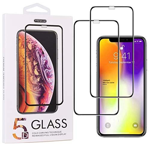 Screen Protector for iPhone 11 ProiPhone XXS 2 Pack 9H Tempered Glass AntiFingerprint Protector Film for iPhone 11 ProiPhone X