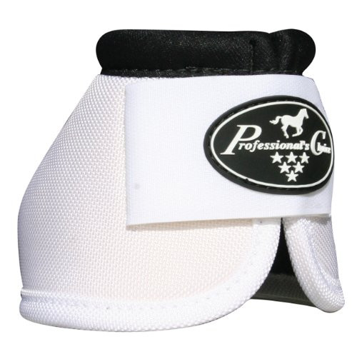 Professionals Choice Equine Ballistic Hoof Overreach Bell Boot Pair Medium White