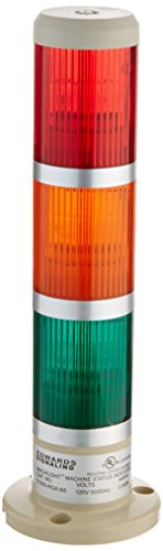 Edwards Signaling 113SSRGAN5 TOWER STEADY 120V RED GRN AMB