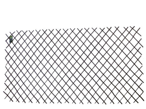 Master Garden Products Willow Expandable Trellis Fence, 72 by 48-Inch