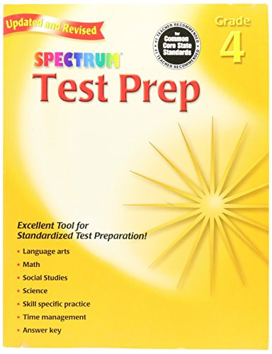 Spectrum Test Prep Workbook, Grade 4