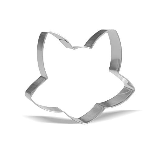 37 inch Fox Head Cookie Cutter  Stainless Steel