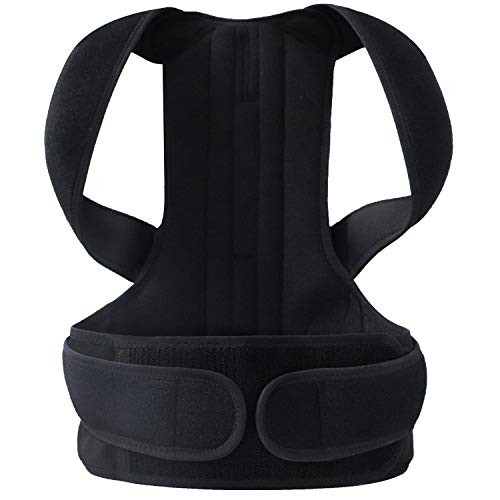Back Brace Posture Corrector for WomenMen Adjustable Posture Correction for Back Breathable Posture Corrector for Spine Comfortable Upper  Lower Back Support Pain Relief of Neck shoulderLarge