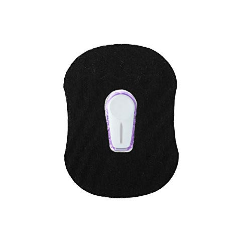 Evanno Dexcom G6 Adhesive Patches  35 Pack Black Stretch Cotton Dexcom G6 Adhesive Patch PreCut G6 CGM Adhesive Patch QuickDrying10 Days Wearing