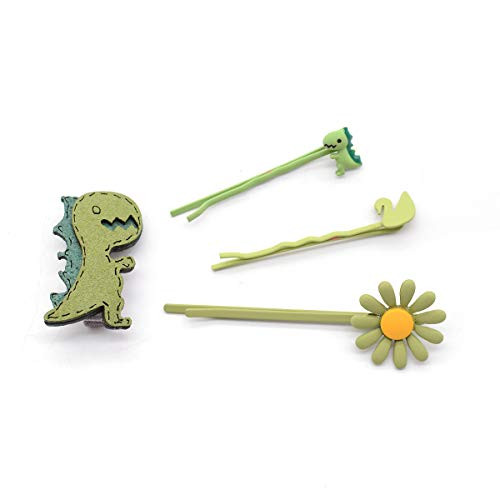 Hair Clips for Girl Lovely Stylish Animal Fruit Printed Pattern Metal Snap Hair Clips Cartoon Design Hairpins for Kids Teens Dinosaur Hair Clips for Girl Lovely Stylish Animal Fruit Printed Pattern Metal Snap Hair Clips Cartoon Design Hairpins for Kids Teens Dinosaur