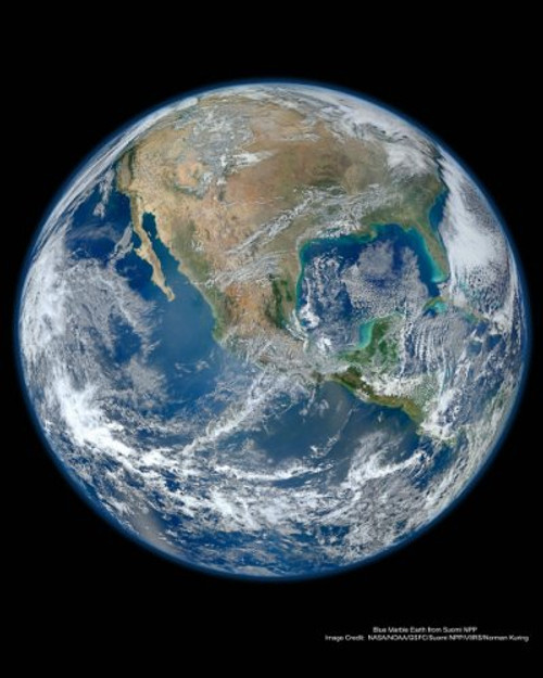 Set of 2 NASA Space Prints: Blue Marble (Planet Earth from Space) and Earth Rise 16x20 inch Prints Set of 2 NASA Space Prints: Blue Marble (Planet Earth from Space) and Earth Rise 16x20 inch Prints