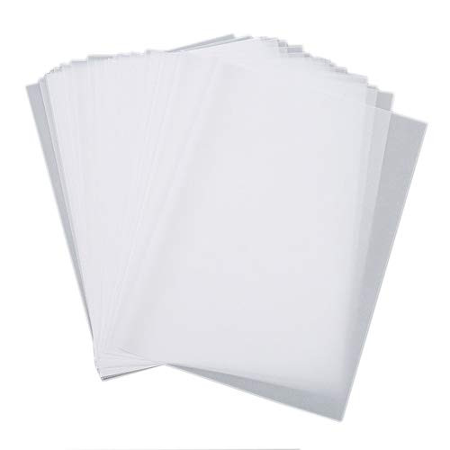 100 Sheet MultiPurpose A4 White Translucent Tracing Paper Transfer Paper Craft Supplies for Copy Drawing Tracing Work Copying Craft Sketching or CalligraphyWhite