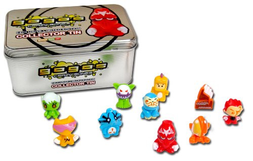 GoGos Crazy Bones  Limited Edition Silver Collectors Tin Colors And Styles May Vary