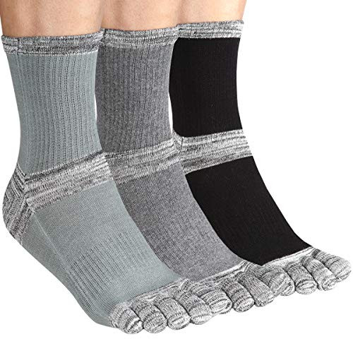 Toe Socks For Men Five Finger Socks for Running Crew Athletic Toe Socks Toe Socks For Men Five Finger Socks for Running Crew Athletic Toe Socks