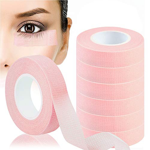 24 Rolls Eyelash Extension Tape EBANKU Breathable Micropore Fabric Lash Tape for Eyelash Extension 05 inch x 10 Yards 24 Rolls Eyelash Extension Tape EBANKU Breathable Micropore Fabric Lash Tape for Eyelash Extension 05 inch x 10 Yards
