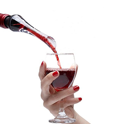 Wine Aerator Pourer2020 Premium Wine Pourer Decanter Spout Slow Mini Travel Wine Air Aerators for Aerating Wine Instantly Perfect Gift for Wine Lovers
