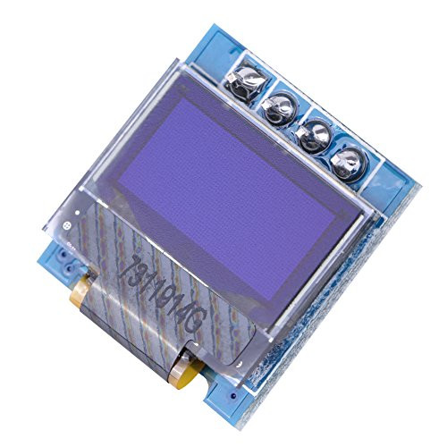 Akozon DIY Display Module, 0.49 inch OLED Display Module SSD1306 Resolution 12832 I2C IIC Interface(White)