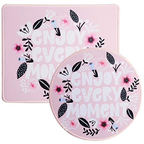 Umikk Mouse Pad Garland Mouse Mat Cute Mouse Pad with Design NonSlip Rubber Base Mousepad