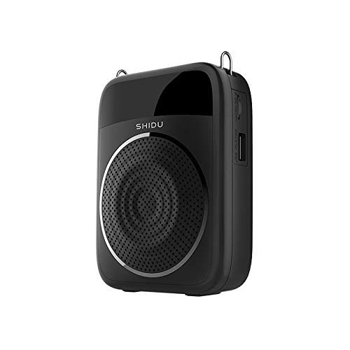 Nethovy Portable Voice Amplifier Bluetooth Rechargeable Pa Speaker System with Headset Microphone and Waistband for Teachers Singing Coaches Training Presentation Tour Guide