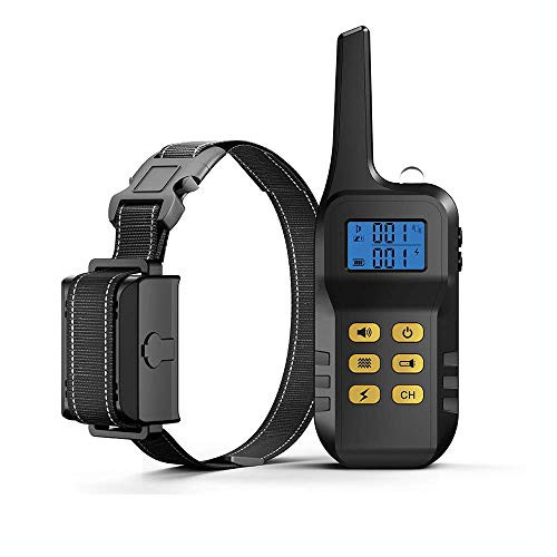 Dog Training Collar Shock Collars For Dogs With Remote For 2000Ft Range 3 Modes Rechargeable Dog Shock Collar with LED Light Adjustable BeepVibrationShock Bark Collar for Small Medium Large Dog Dog Training Collar Shock Collars For Dogs With Remote For 2000Ft Range 3 Modes Rechargeable Dog Shock Collar with LED Light Adjustable BeepVibrationShock Bark Collar for Small Medium Large Dog
